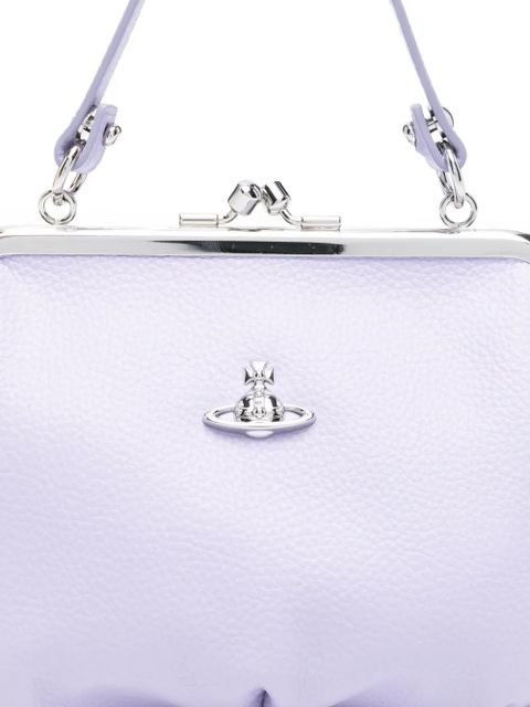Vivienne Westwood Granny Frame logo-detail tote bag - Purple