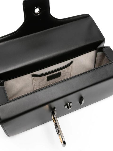 Lanvin medium Pencil Cat sculpted-handle leather bag - Black - zdjęcie produktu nr 2