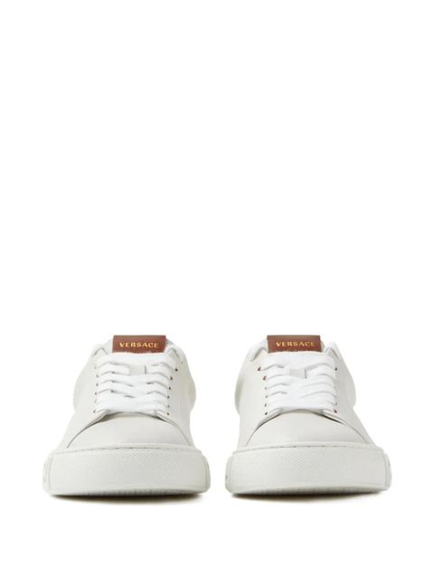 Versace Greca leather sneakers - White - zdjęcie produktu nr 2