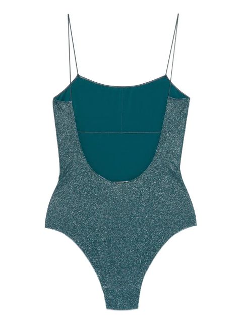 Oséree spaghetti-strap swimsuit - Blue - zdjęcie produktu nr 2