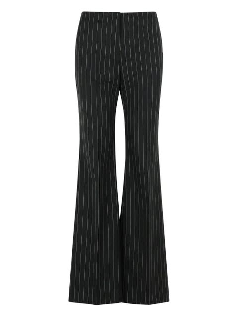 Sportmax vertical stripe trousers - Black - zdjęcie produktu nr 1