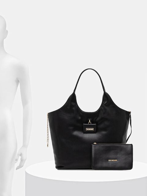 Love Moschino torebka kolor czarny JC4392PP0NKN0000