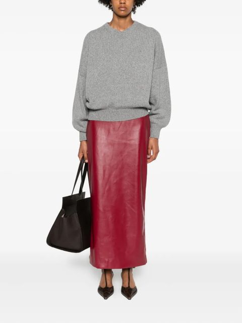 KHAITE Wolfe cashmere sweater - Grey - zdjęcie produktu nr 2