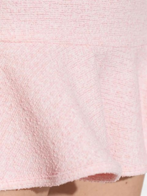 MISBHV tweed mini skirt - Pink