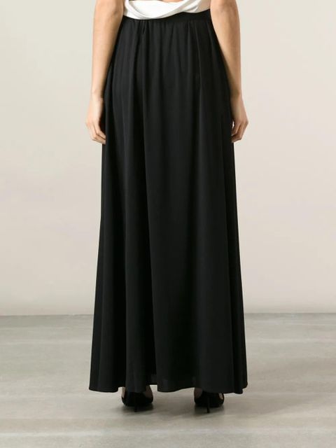 Lanvin pleated maxi skirt - Black