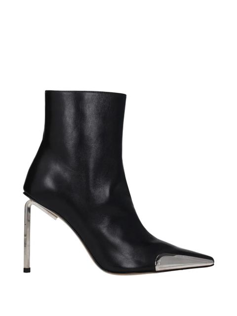 Off-White Jitney metal-heel ankle boots - Black - zdjęcie produktu nr 1
