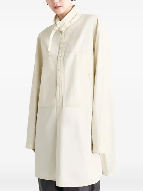 LEMAIRE buttoned-pocket shirt - Neutrals