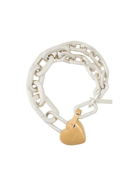 AMBUSH heart padlock bracelet - Silver - zdjęcie produktu nr 1