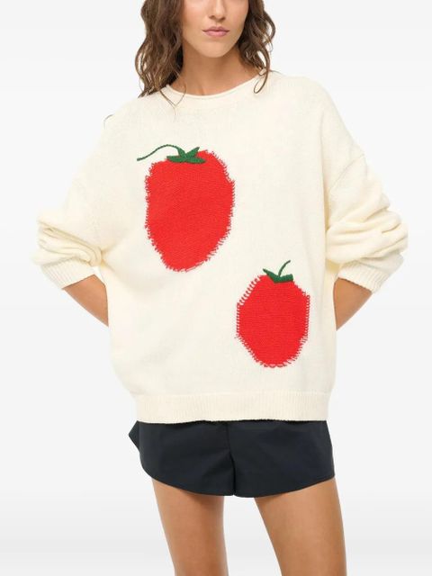 STAUD crewneck sweater - Neutrals