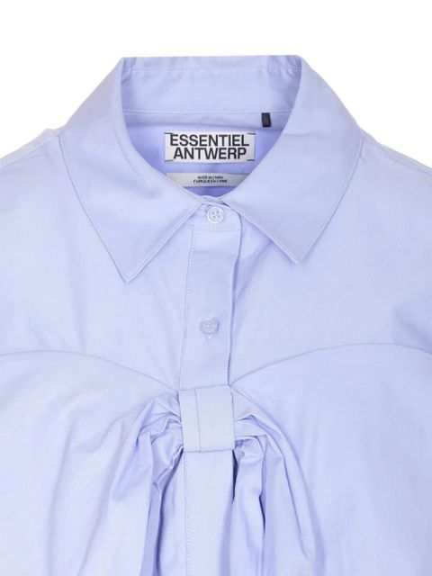 Essentiel Antwerp bow shirt - Blue