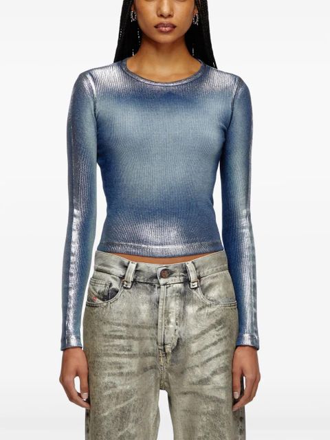 Diesel T-Banes-Nc-Q1 top - Blue - zdjęcie produktu nr 2