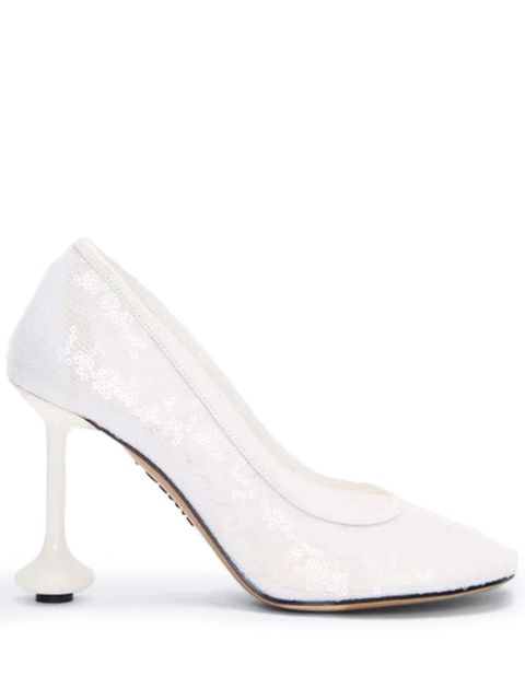 LOEWE Toy 90mm pumps - White - zdjęcie produktu nr 1