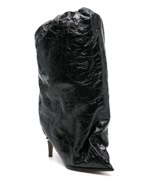 Alexander McQueen 60mm Bag boots - Black - zdjęcie produktu nr 2
