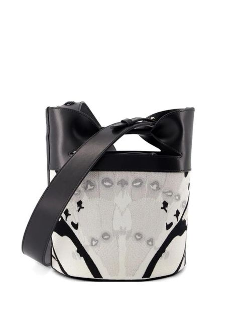 Alexander McQueen bow crossbody bag - White - zdjęcie produktu nr 2