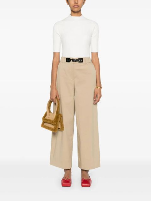 Maje ribbed-knit top - White - zdjęcie produktu nr 2