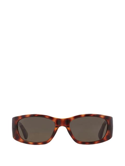 Moschino rectangle-frame sunglasses - Brown - zdjęcie produktu nr 1