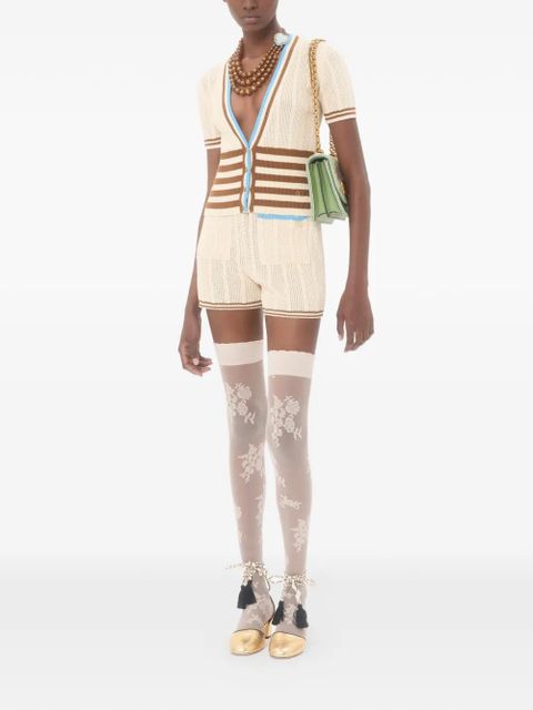 Valentino Garavani VLogo-detail shorts - Neutrals - zdjęcie produktu nr 2