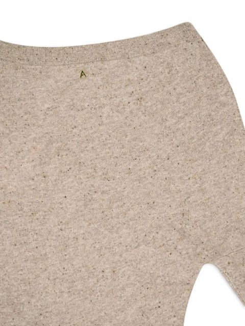 Altuzarra Kasos asymmetric cashmere dress - Neutrals