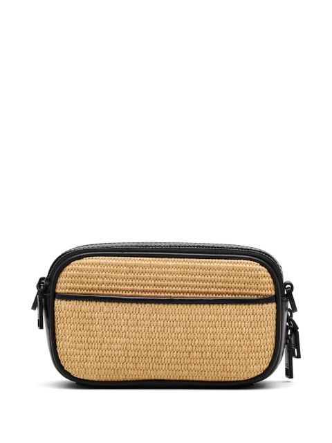 Marc Jacobs The Woven Snapshot camera bag - Neutrals