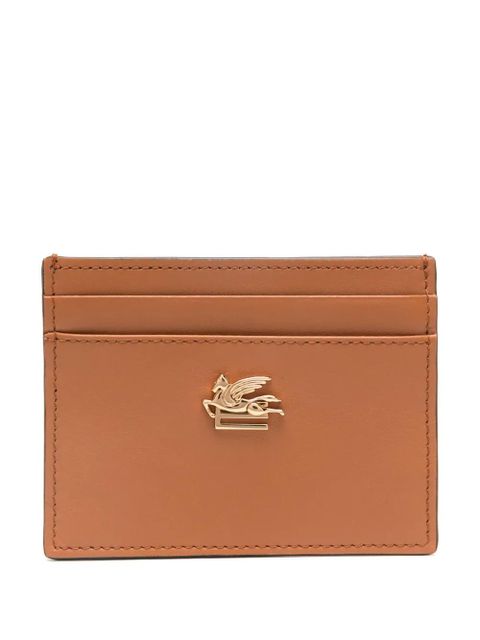 ETRO leather card holder - Brown - zdjęcie produktu nr 1