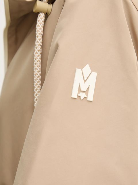 MACKAGE parka damska kolor zielony przejściowa MEKELLE.Z