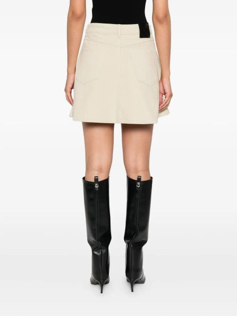 Nanushka Neah mini skirt - Neutrals