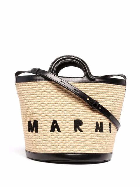 Marni small Tropicalia bucket bag - Neutrals - zdjęcie produktu nr 1
