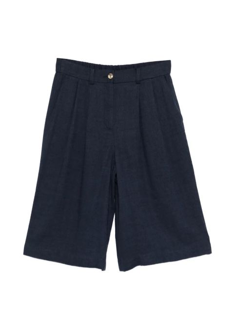 Maje pleated shorts - Blue - zdjęcie produktu nr 1