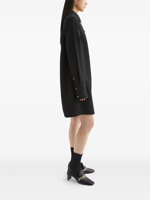 Jil Sander wool polo dress - Black