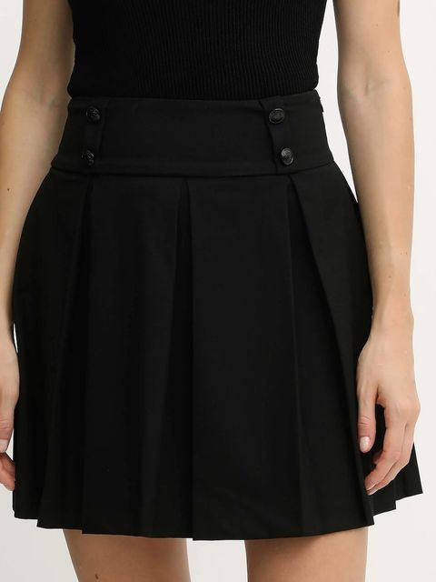 Morgan spódnica JOSH.F kolor czarny mini rozkloszowana JOSH.F - zdjęcie produktu nr 1