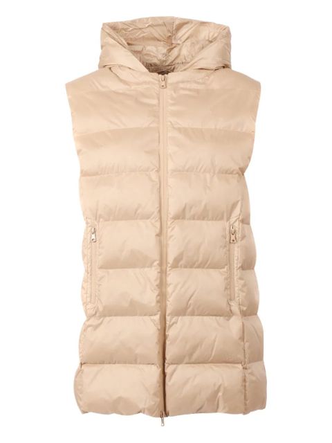Max Mara padded hooded gilet - Neutrals