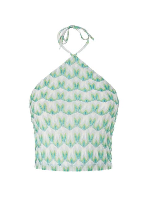 Missoni halterneck patterned top - White - zdjęcie produktu nr 1