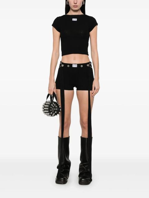 Jean Paul Gaultier logo-patch T-shirt - Black - zdjęcie produktu nr 2