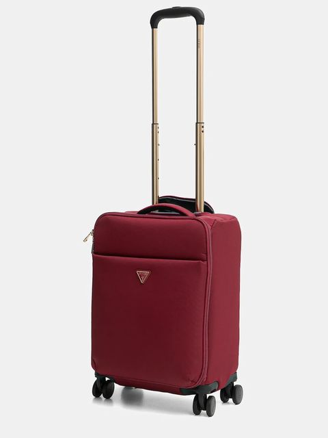 Guess walizka FOLLIE SMALL kolor czerwony TWNN96 76983