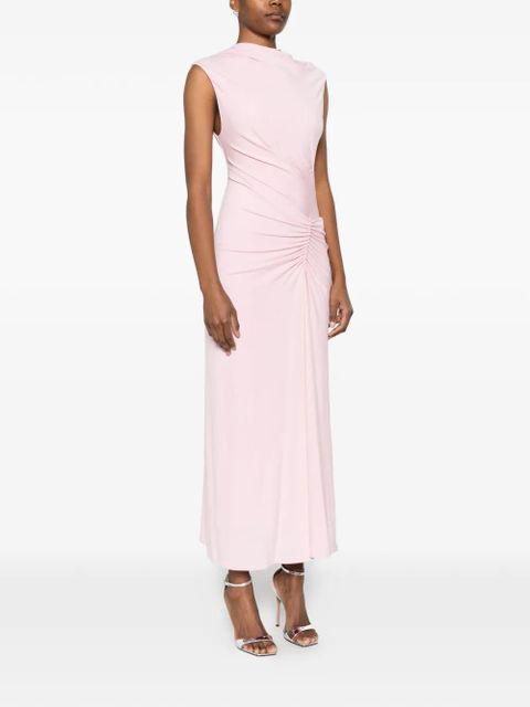 Simkhai Acacia draped midi dress - Pink