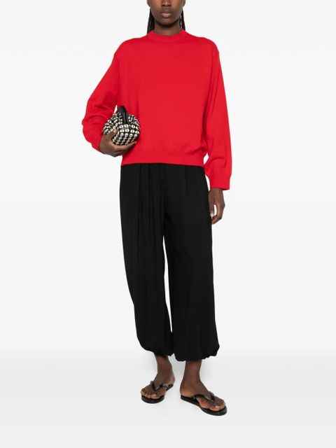 Róhe crew-neck sweater - Red - zdjęcie produktu nr 2