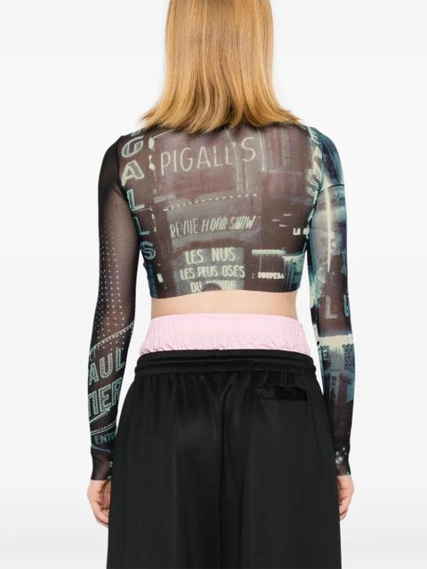 Jean Paul Gaultier The Blue Pigalle top