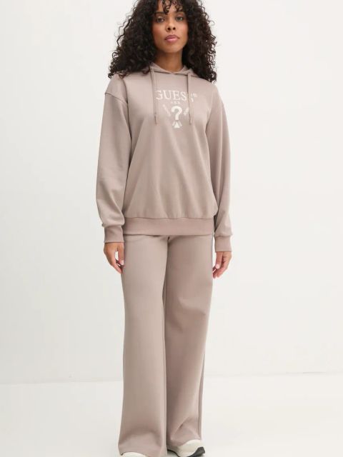 Guess bluza ROBERTA damska z kapturem z aplikacją V5RQ11 KC3D2
