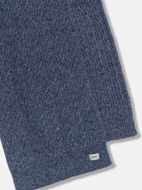 Pepe Jeans szalik z domieszką wełny - zdjęcie produktu nr 2