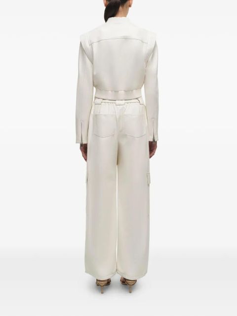 Simkhai Doreen long-sleeve jacket - Neutrals