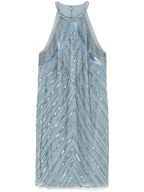 Lauren Ralph Lauren beaded mini dress - Blue - zdjęcie produktu nr 1
