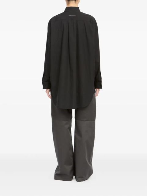 MM6 Maison Margiela graphic print shirt - Black