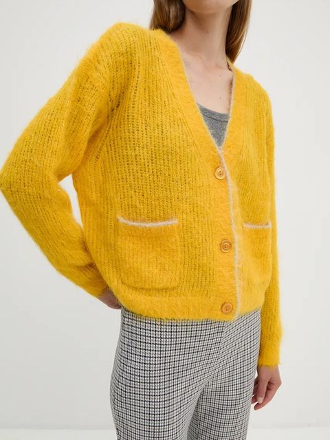 American Vintage kardigan wełniany