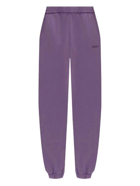 The Attico logo-embroidered track pants - Purple - zdjęcie produktu nr 1