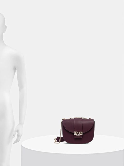 Guess torebka JANE kolor bordowy HWVG98 91210