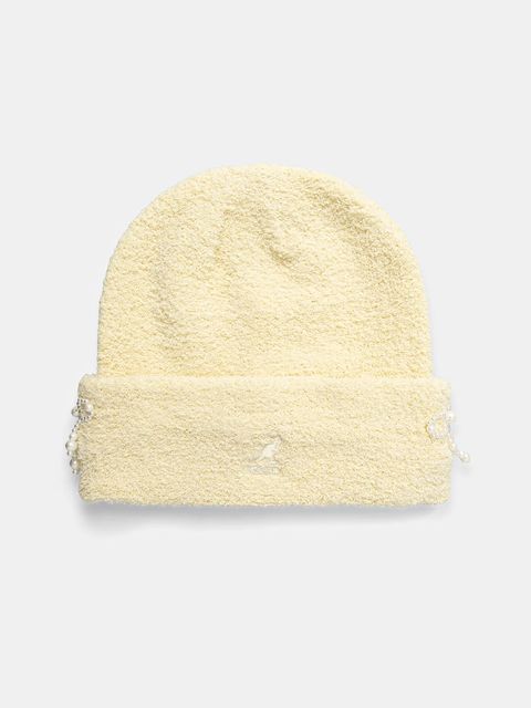 Kangol czapka PEARL BEANIE kolor żółty K3794.BC726 - zdjęcie produktu nr 1