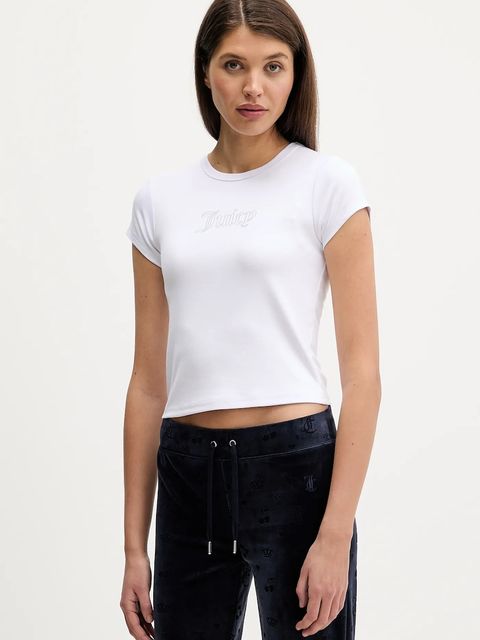 Juicy Couture t-shirt damski kolor biały JCWCT126301 - zdjęcie produktu nr 1