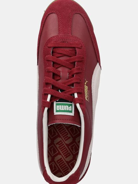 Puma sneakersy skórzane Arizona Retro kolor bordowy 402353