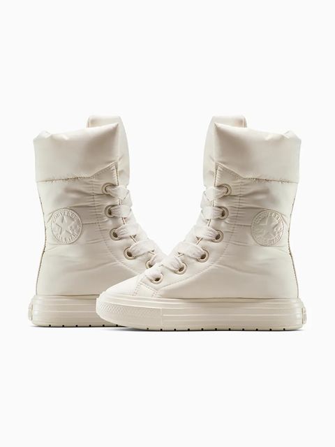 Converse śniegowce Chuck Taylor All Star Elements Boot kolor beżowy A14273C