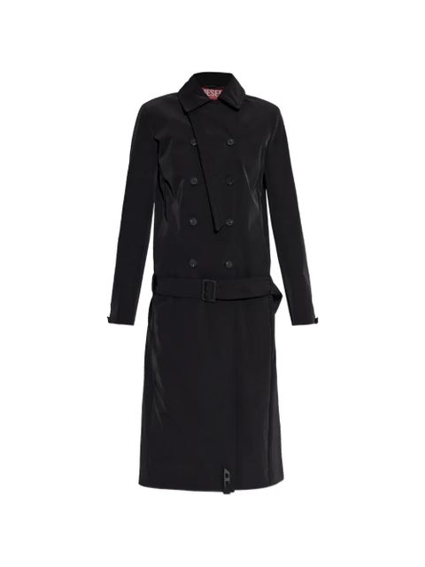 Diesel G-Ale double-breasted belted coat - Black - zdjęcie produktu nr 1